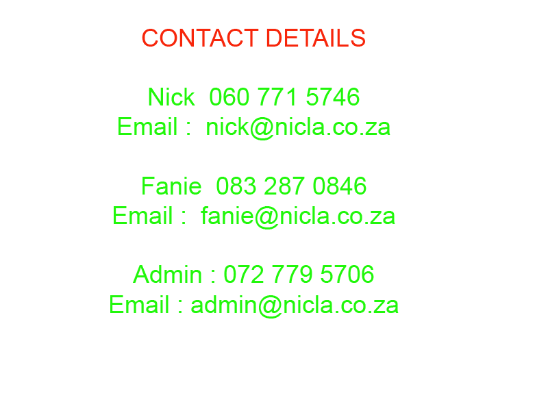 contact details